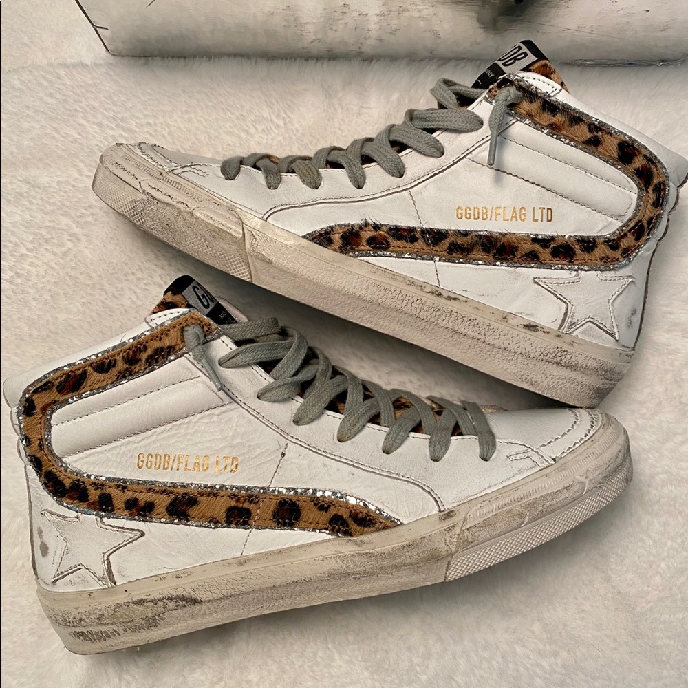 Golden Goose Flag Ltd Edition Slides size 36